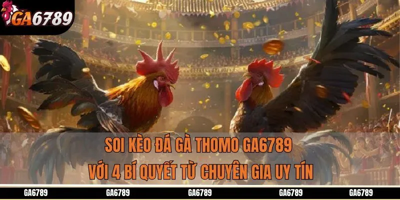 Soi kèo đá gà Thomo GA6789 với 4 bí quyết từ chuyên gia uy tín