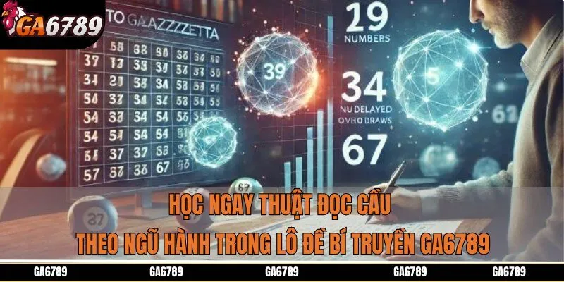 Học ngay thuật đọc cầu theo ngũ hành trong lô đề bí truyền Ga6789