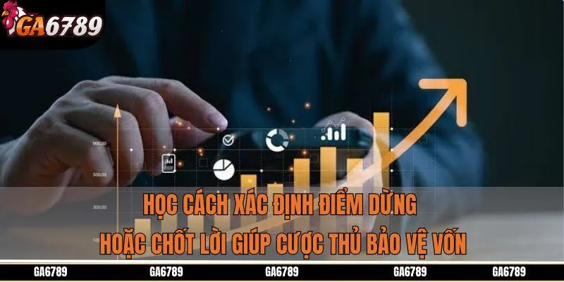 Học cách xác định điểm dừng hoặc chốt lời giúp cược thủ bảo vệ vốn 