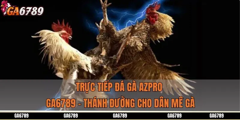 Trực Tiếp Đá Gà AZPRO GA6789